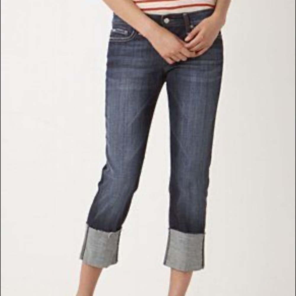 Joe’s Jeans / Anthropologie Raw Hem Kicker